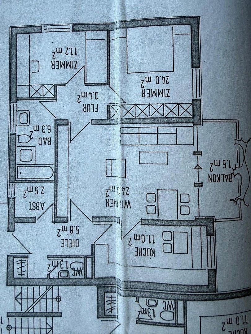 3+1, Hochtalstr. 23, , Bádensko-Württembersko, 81 m² - 1