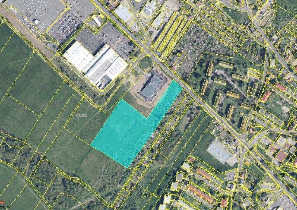 Zemědělské pozemky, Ústí nad Labem Všebořice, 81 566 m² - 2