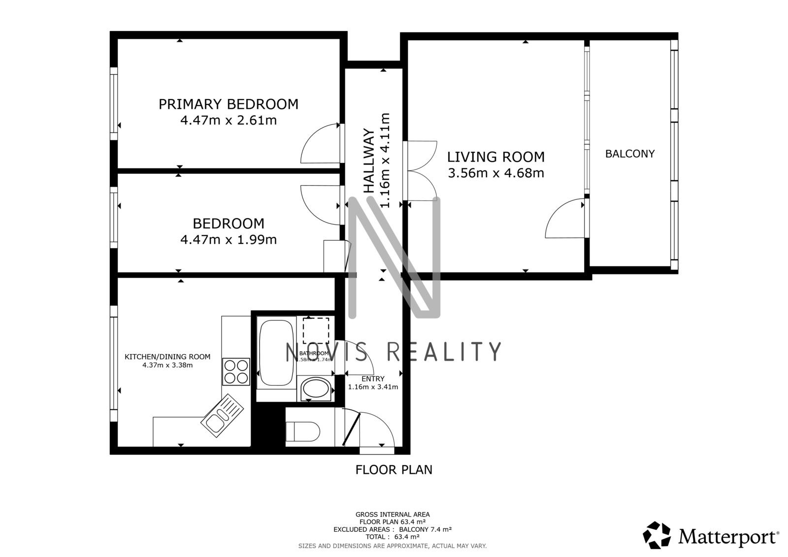 3+1, Suvorovova 624, Klatovy IV, 62 m² - 2