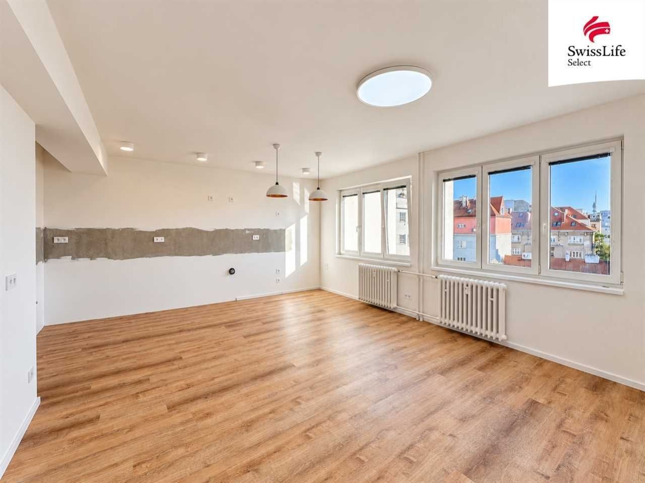 3+kk, Ortenovo náměstí, Praha Holešovice, 78 m² - 1