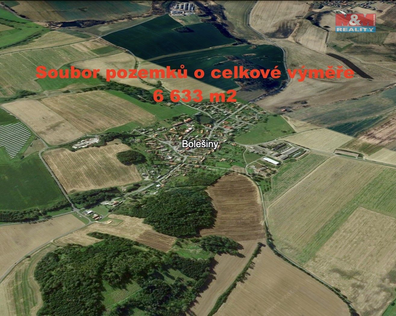 Zemědělské pozemky, Bolešiny, 4 771 m²