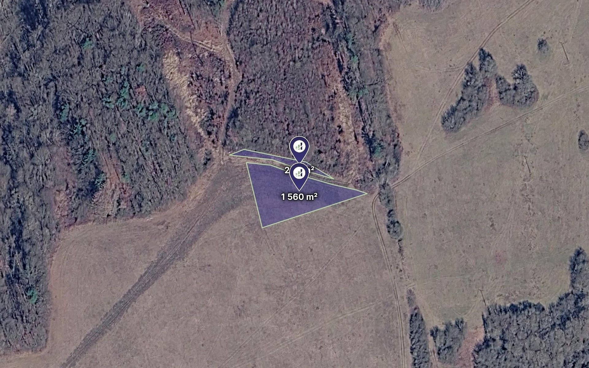 Zemědělské pozemky, Hřivínův Újezd, 1 793 m²