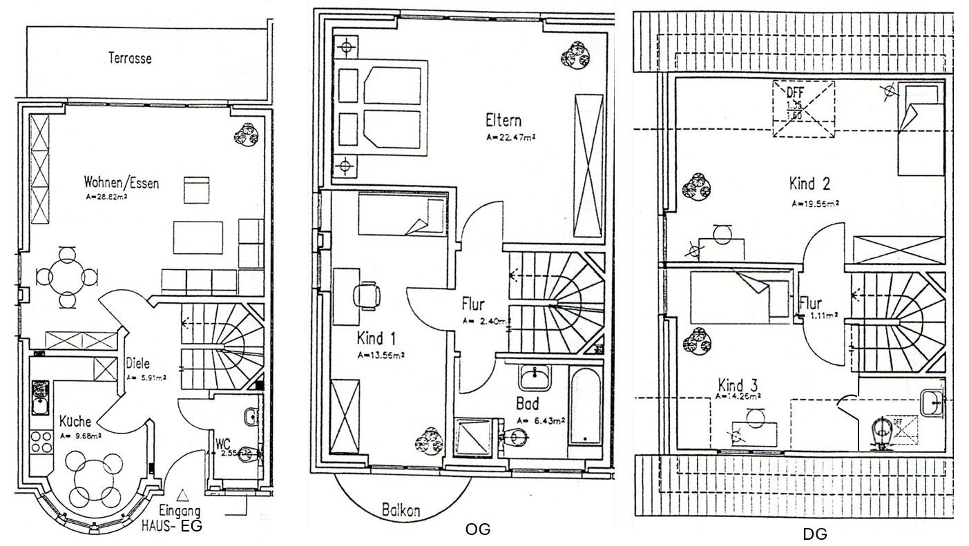 Rodinné domy, , Severní Porýní-Vestfálsko, 132 m² - 1