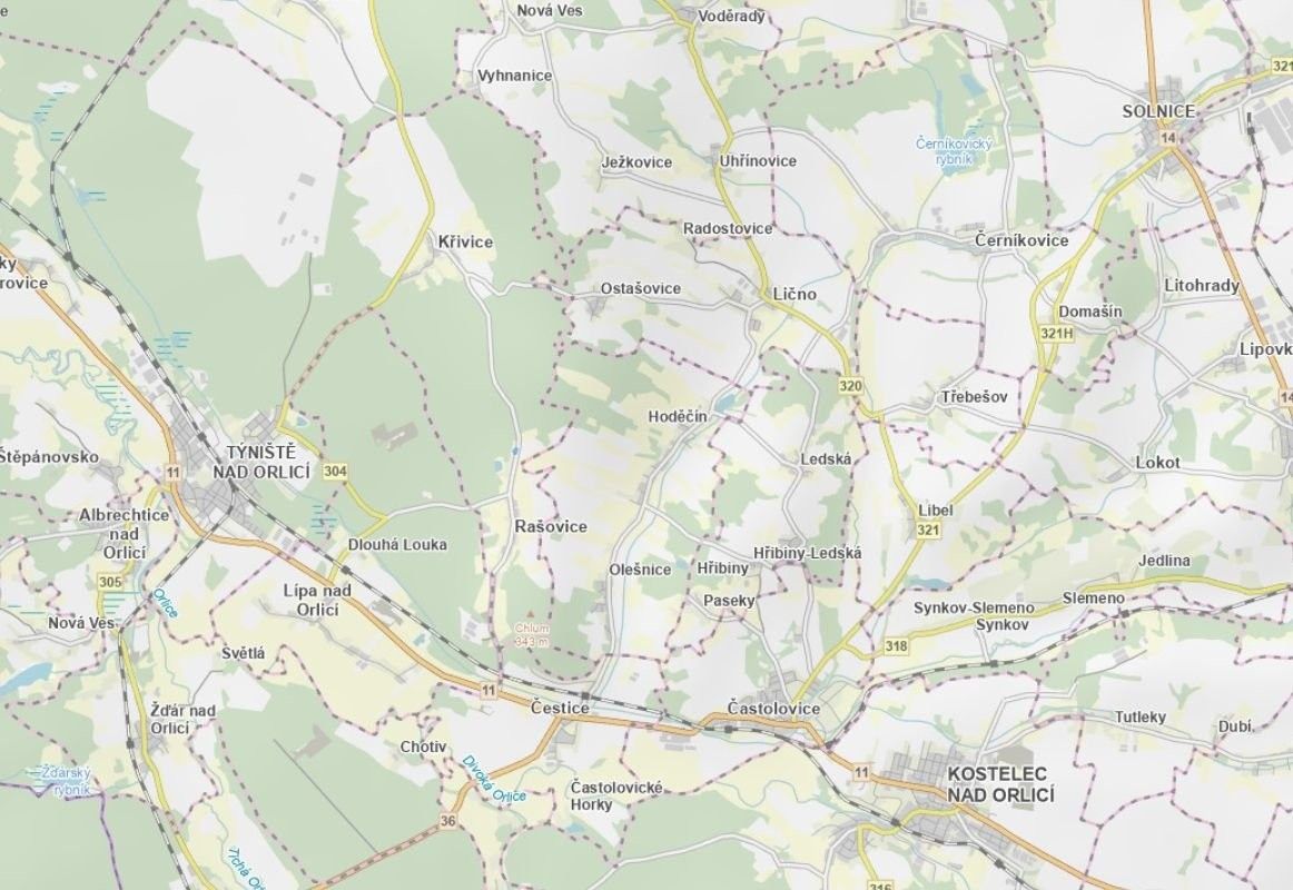 Louka · 3 674 m² · Týniště nad Orlicí - 3