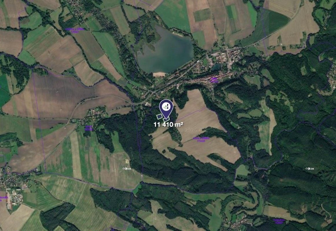 Prodej les - Úštěk, 11 410 m² - 2