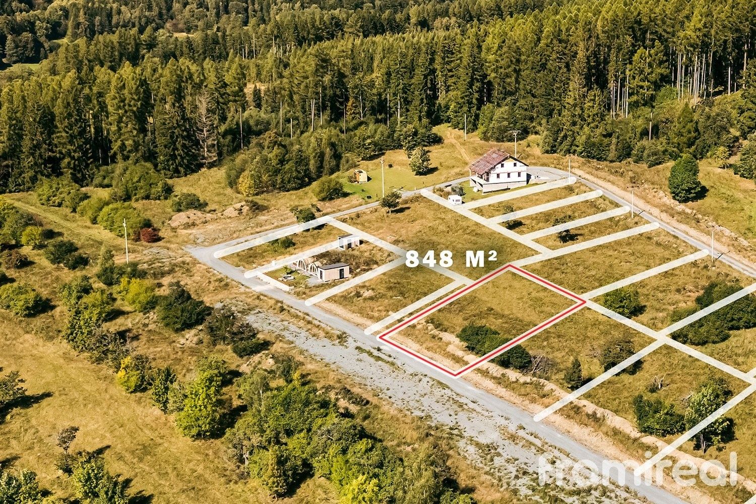 Pozemek pro bydlení, 848 m²