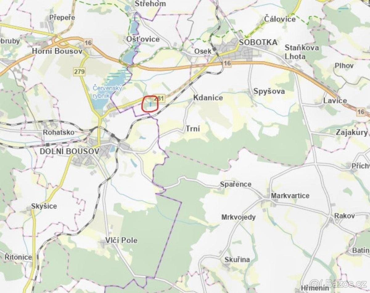 Prodej pozemek pro bydlení - Sobotka, 507 43