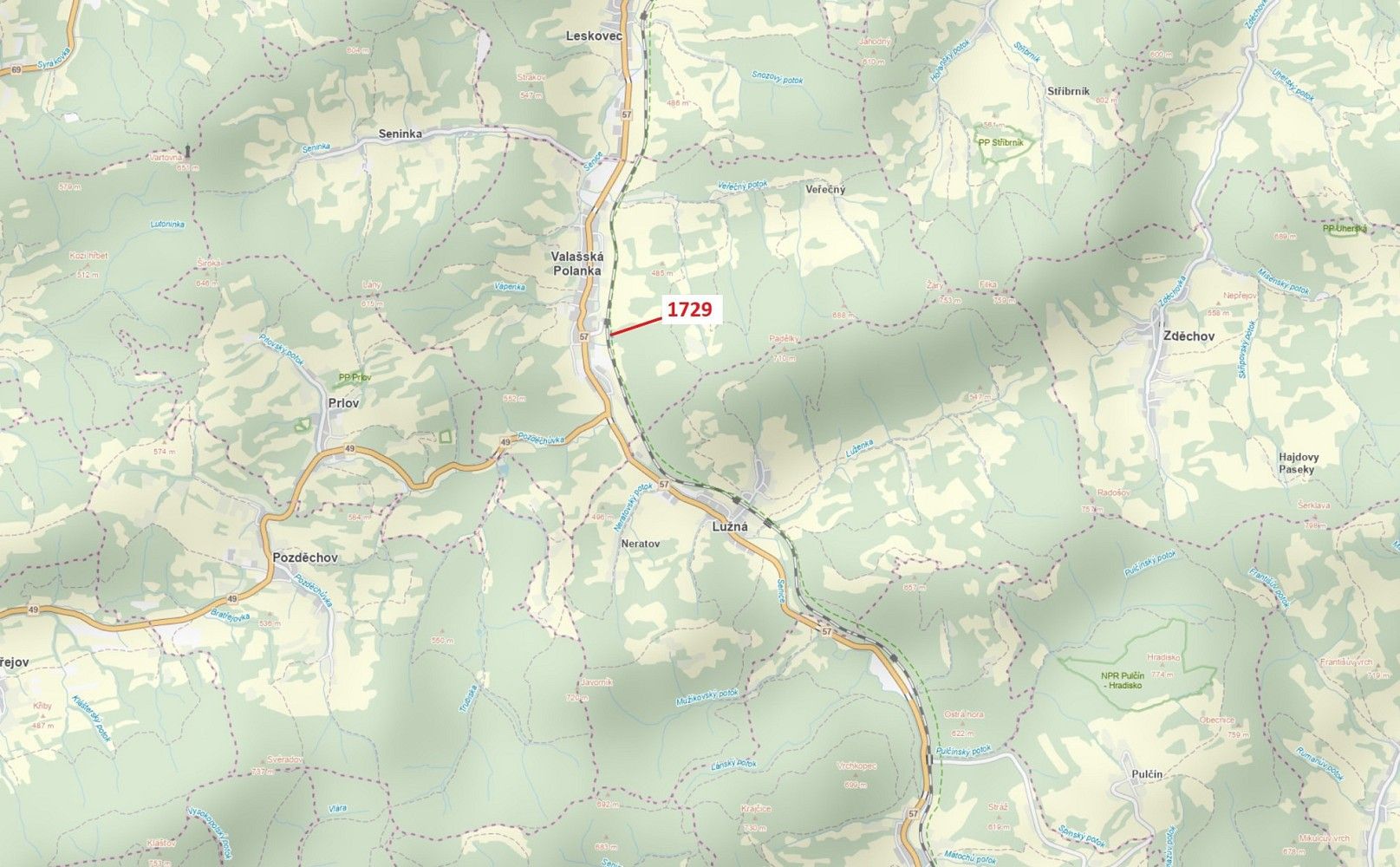 Prodej les - Valašská Polanka, okres Vsetín, Zlínský kraj - 1