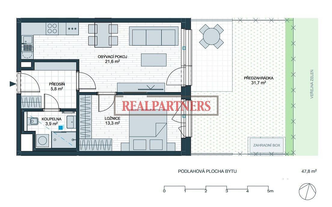2+kk, Ke stadionu, Kladno, 79 m² - 2