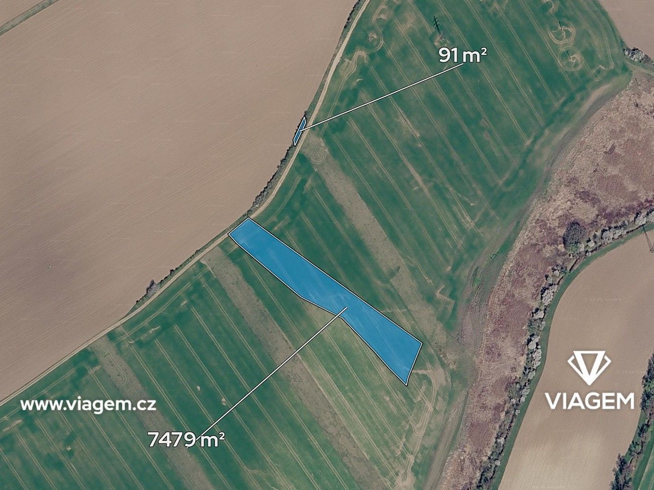Prodej zemědělský pozemek - Zdounky, okres Kroměříž, Zlínský kraj - 2