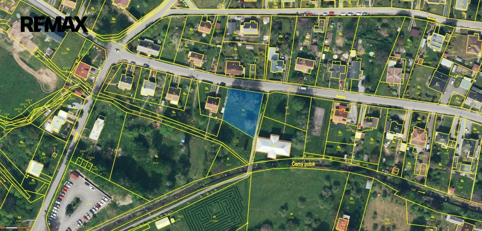 Pozemky pro bydlení, Zlaté Hory, 1 027 m² - 1