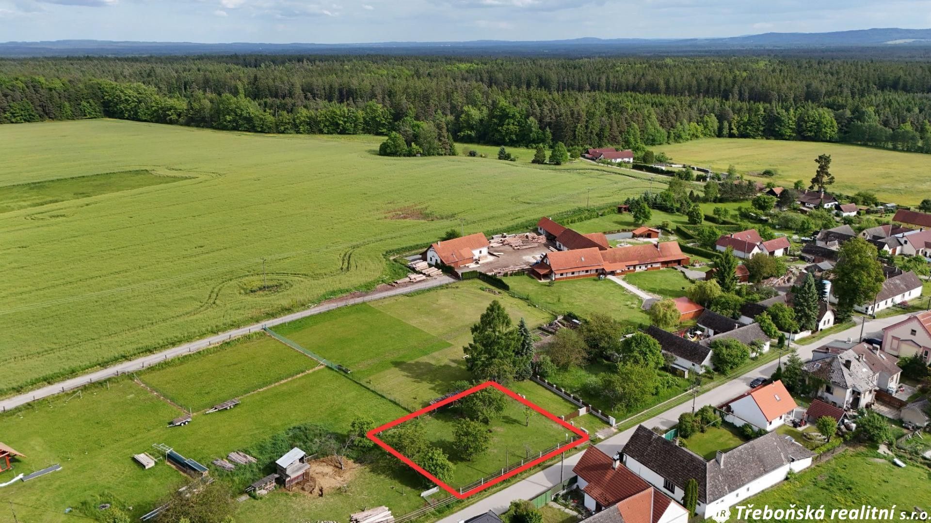 Pozemky pro bydlení, Bor, Suchdol nad Lužnicí