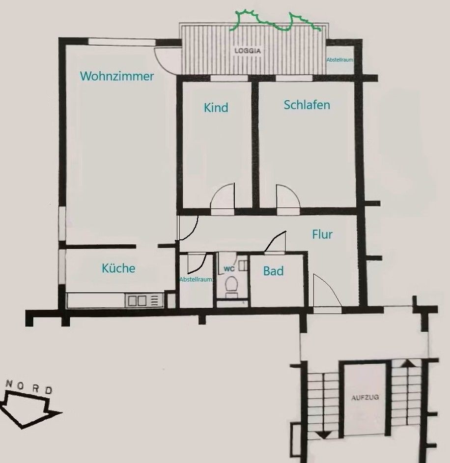3+1, Am Feldrand 8, , Bádensko-Württembersko, 84 m² - 1