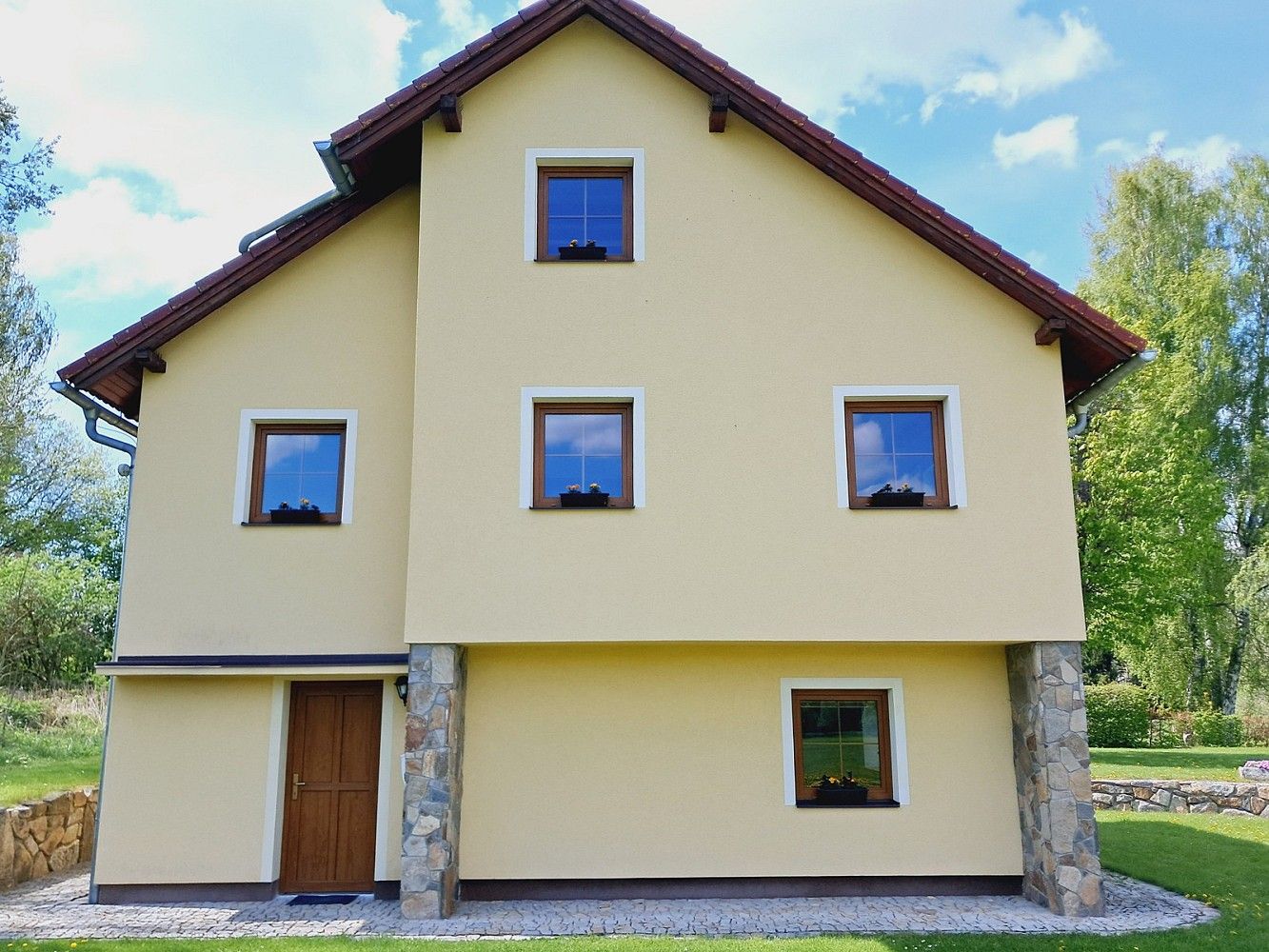 Rodinné domy, Horní Planá - Olšina, okres Český Krumlov, 160 m² - 2