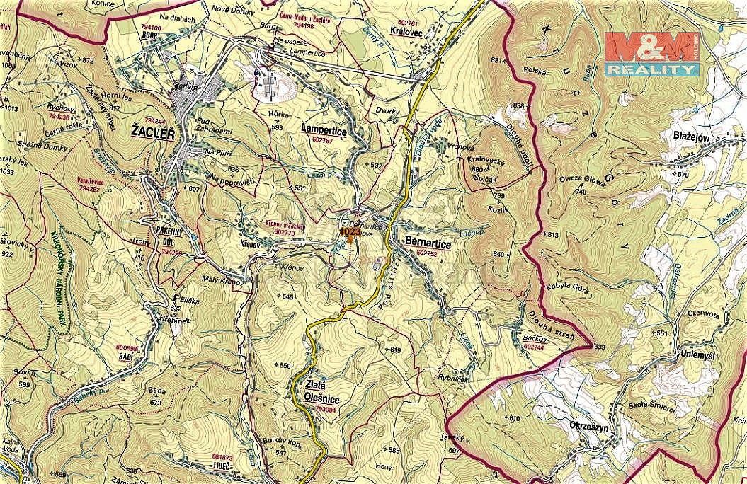 Zemědělské pozemky, Bernartice, okres Trutnov - 2