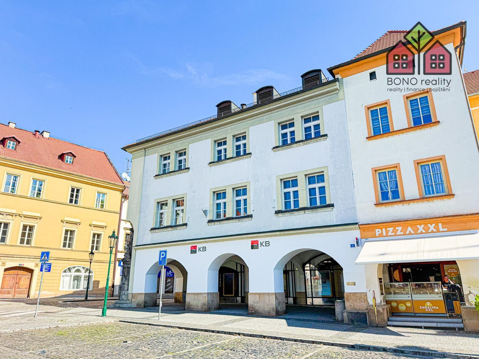 Kanceláře, Mírové náměstí, Litoměřice, 271 m²