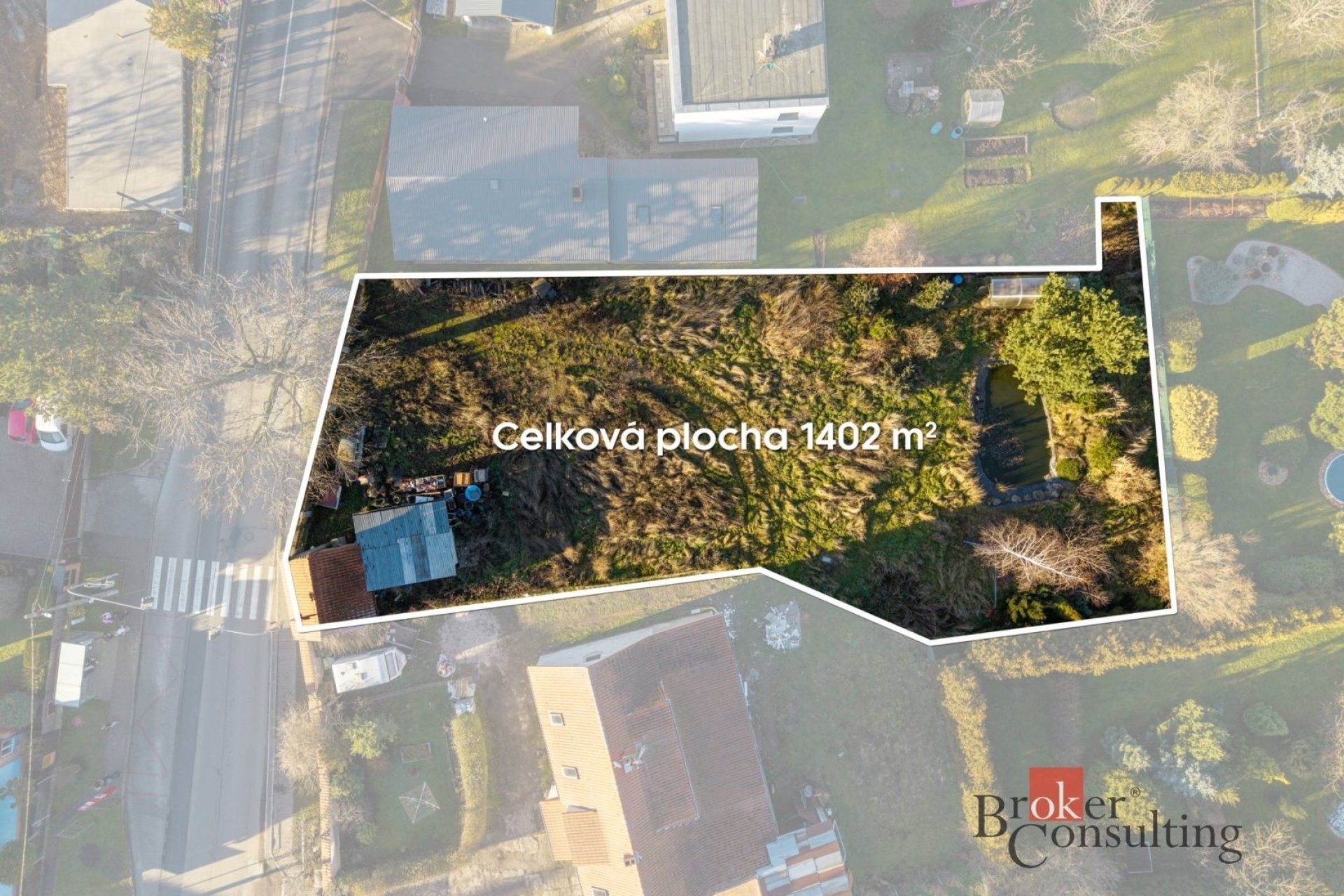 Prodej pozemek pro bydlení - Pražská, Psáry, 1 402 m² - 5