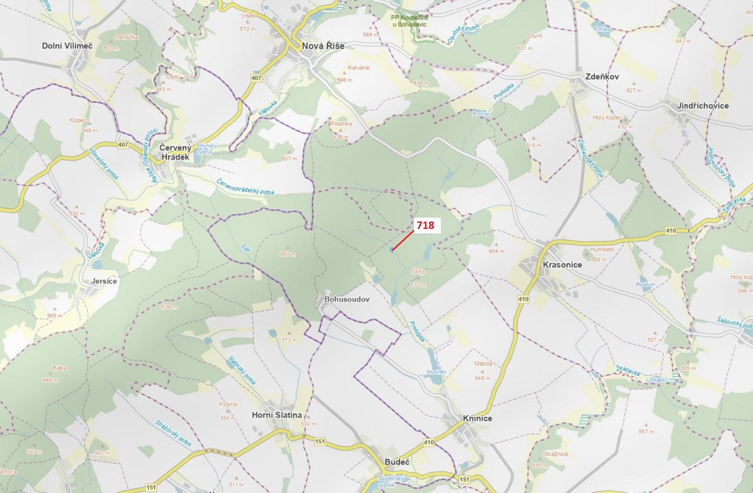 Les, 2 059 m²
