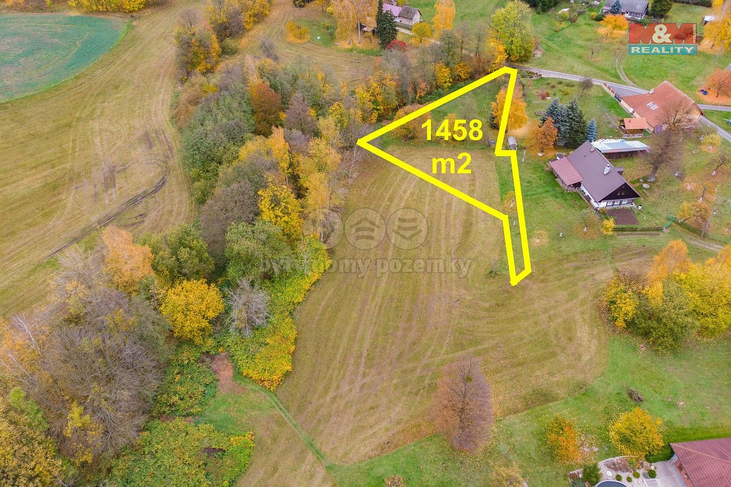 Louka, 1 458 m²