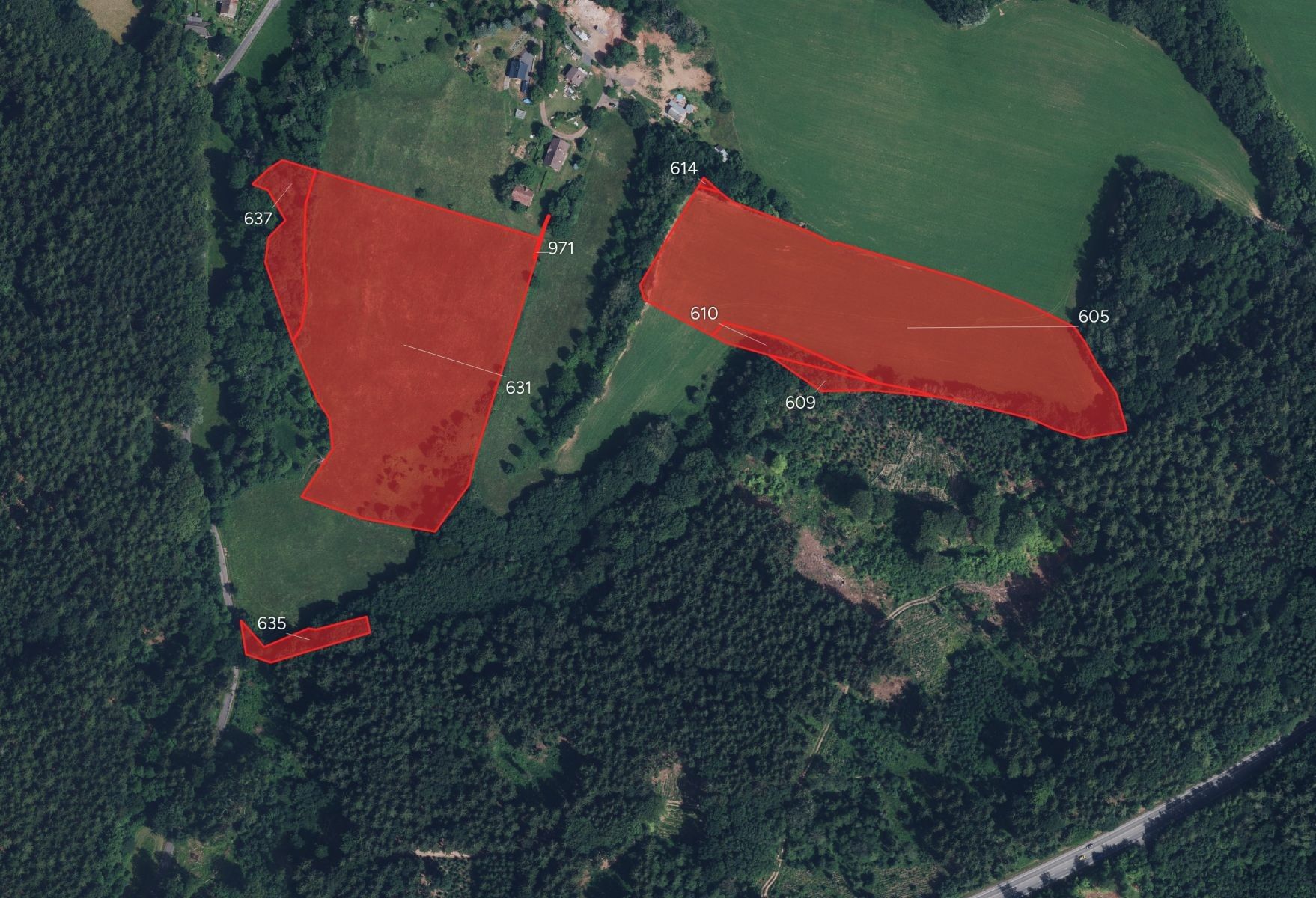 Zemědělský pozemek, 24 168 m²