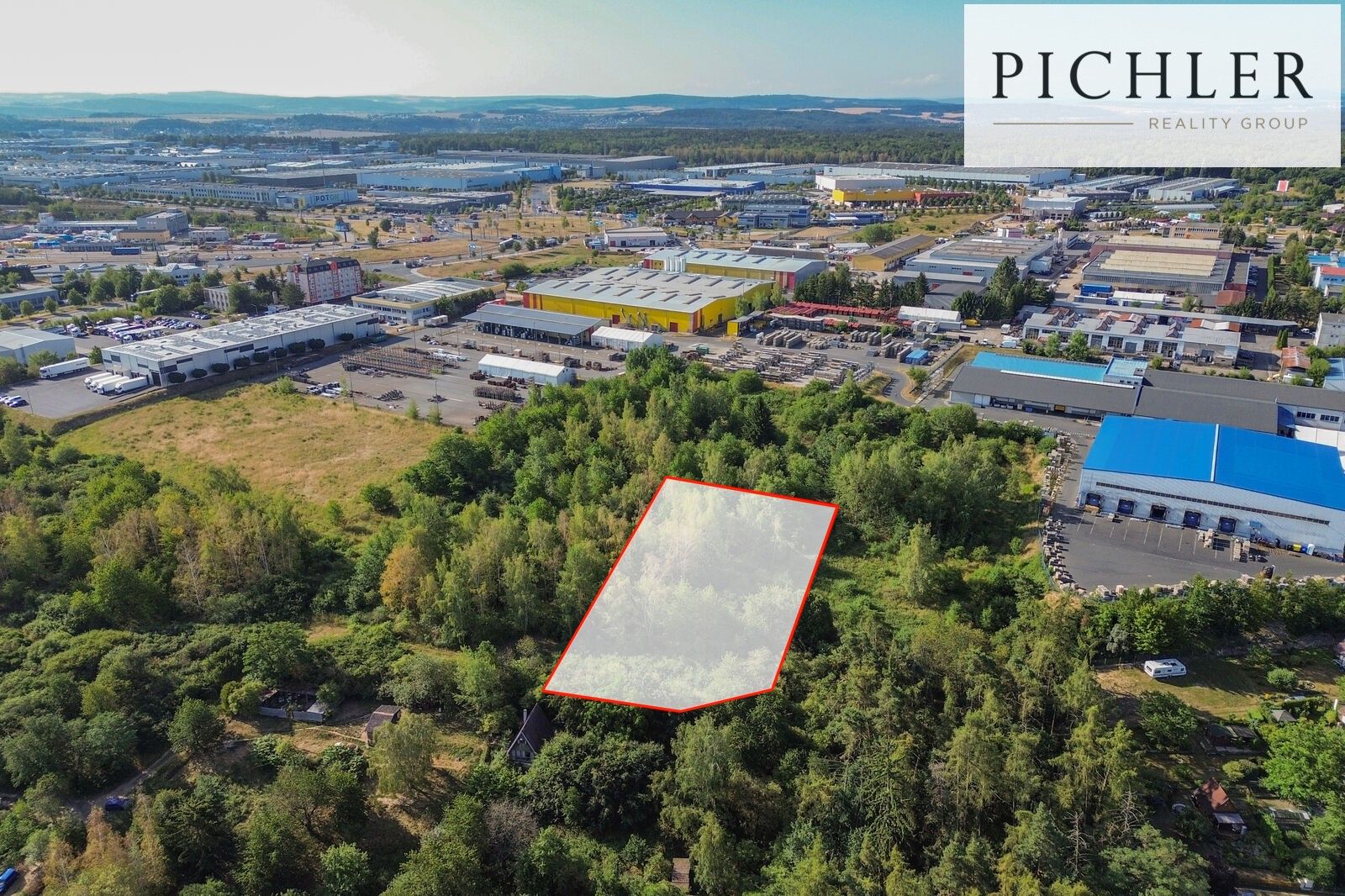 Komerční pozemky, Plzeň, 1 809 m² - 2