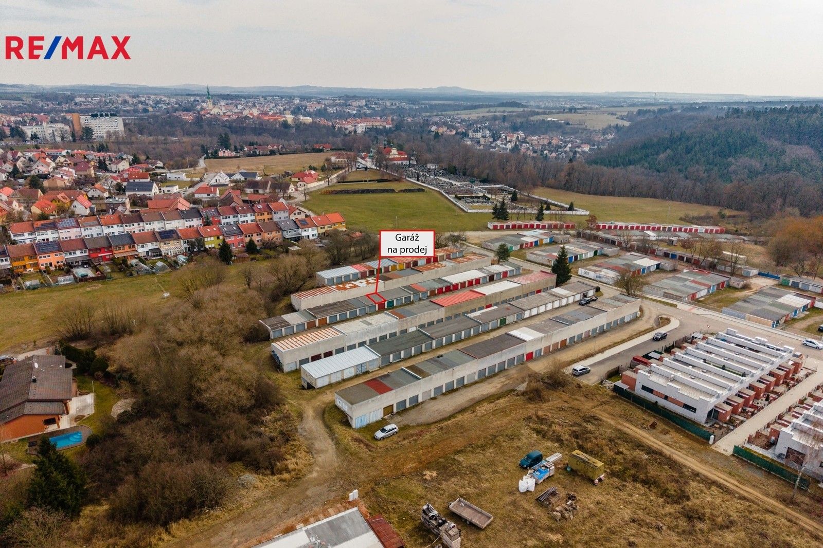 Garáže, Klokoty, Tábor, 15 m²