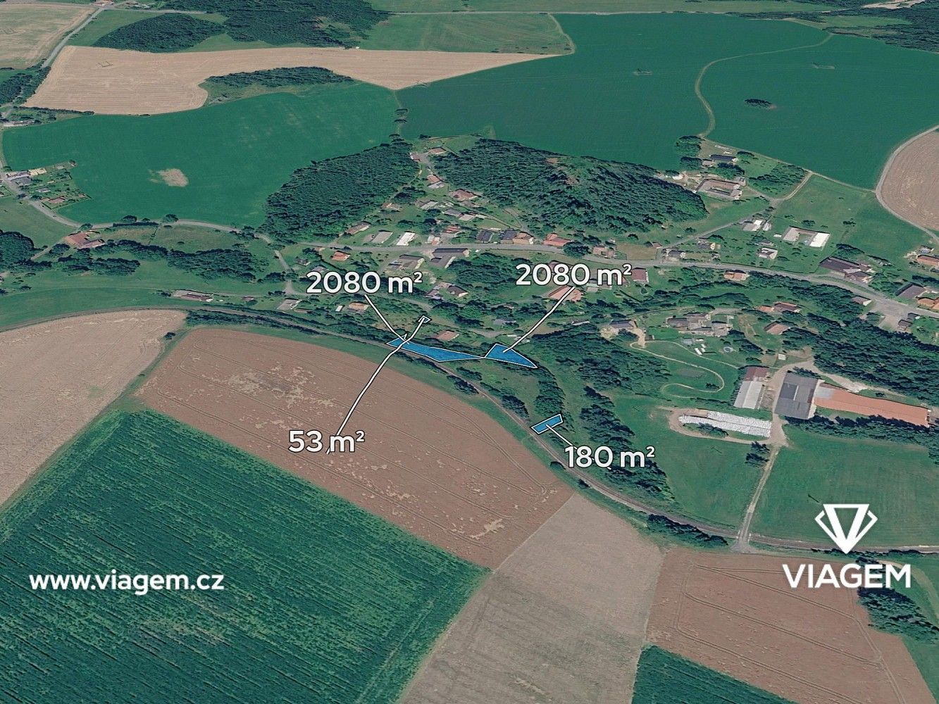 Zahrada, 617 m²