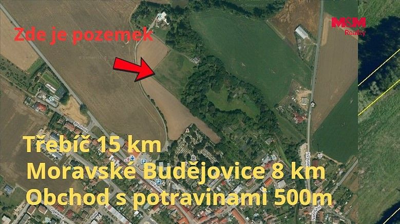 Prodej pozemek pro bydlení - Jaroměřice nad Rokytnou, okres Třebíč - 5