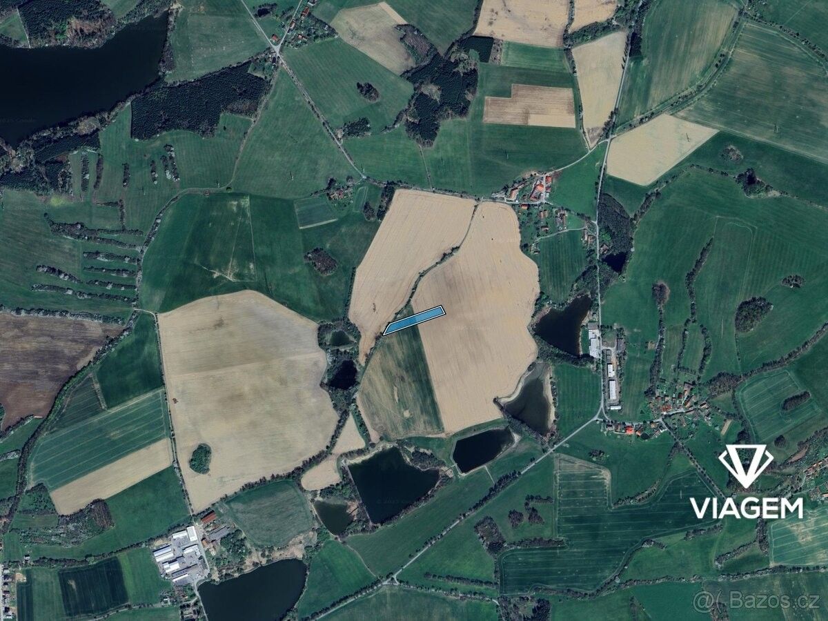 Stavební pozemek, Jistebnice – pohled 3