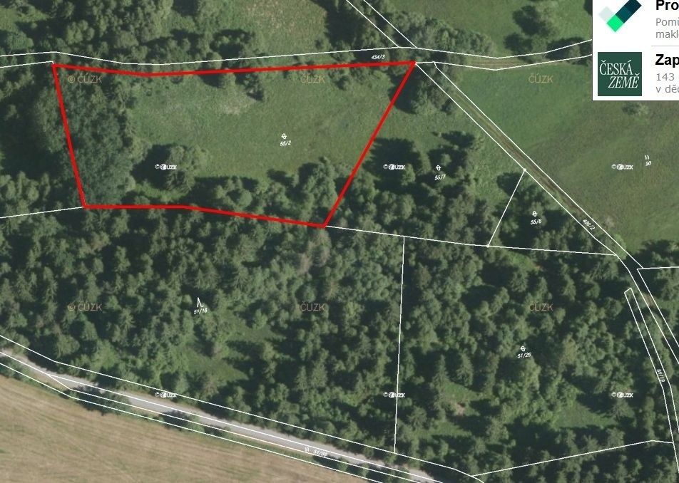 Prodej louka - Borová Lada, 384 92, 8 350 m²