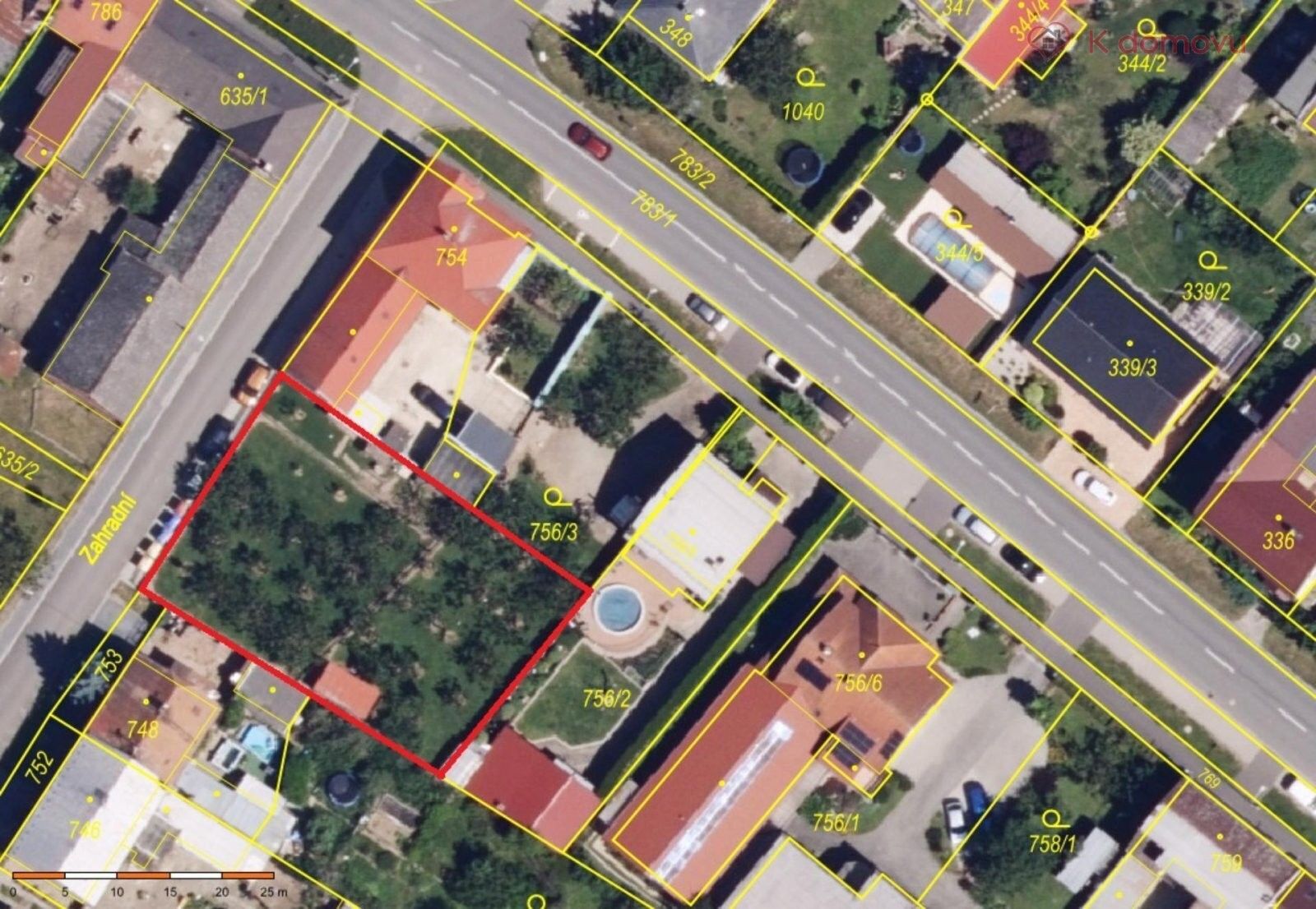 Pozemek pro bydlení, 900 m²
