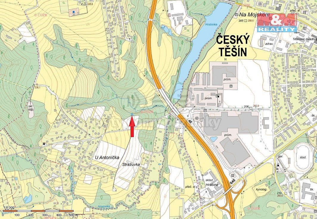 Pozemek · Český Těšín - Mosty, okres Karviná - 3