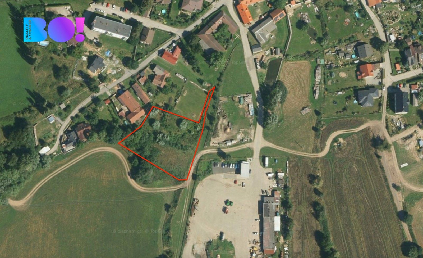 Zahrady, Větrný Jeníkov, 3 601 m² - 1