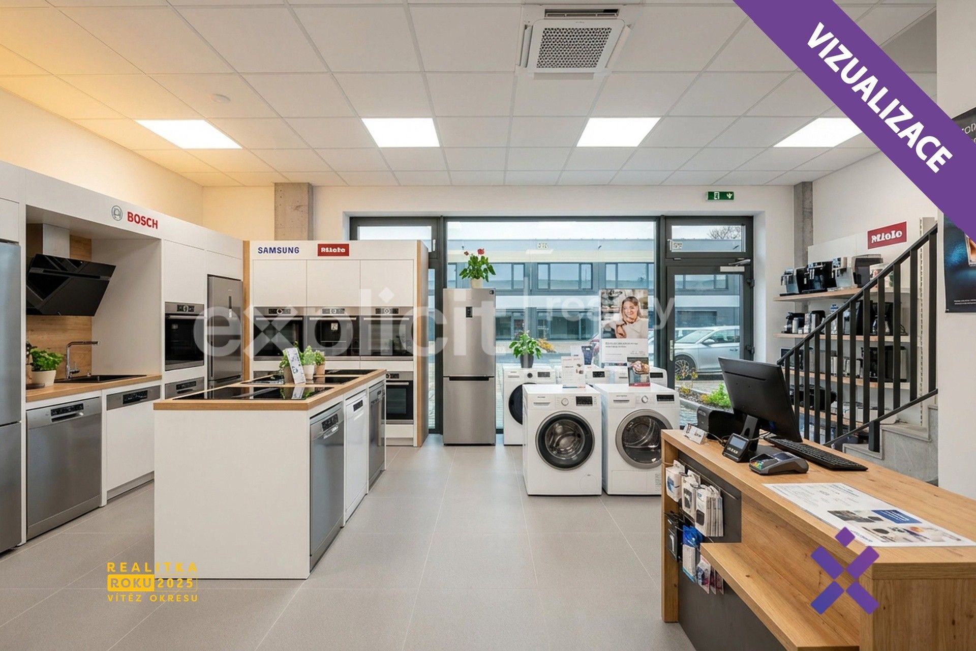 Pronájem obchodní prostory - Brno, 444 m²