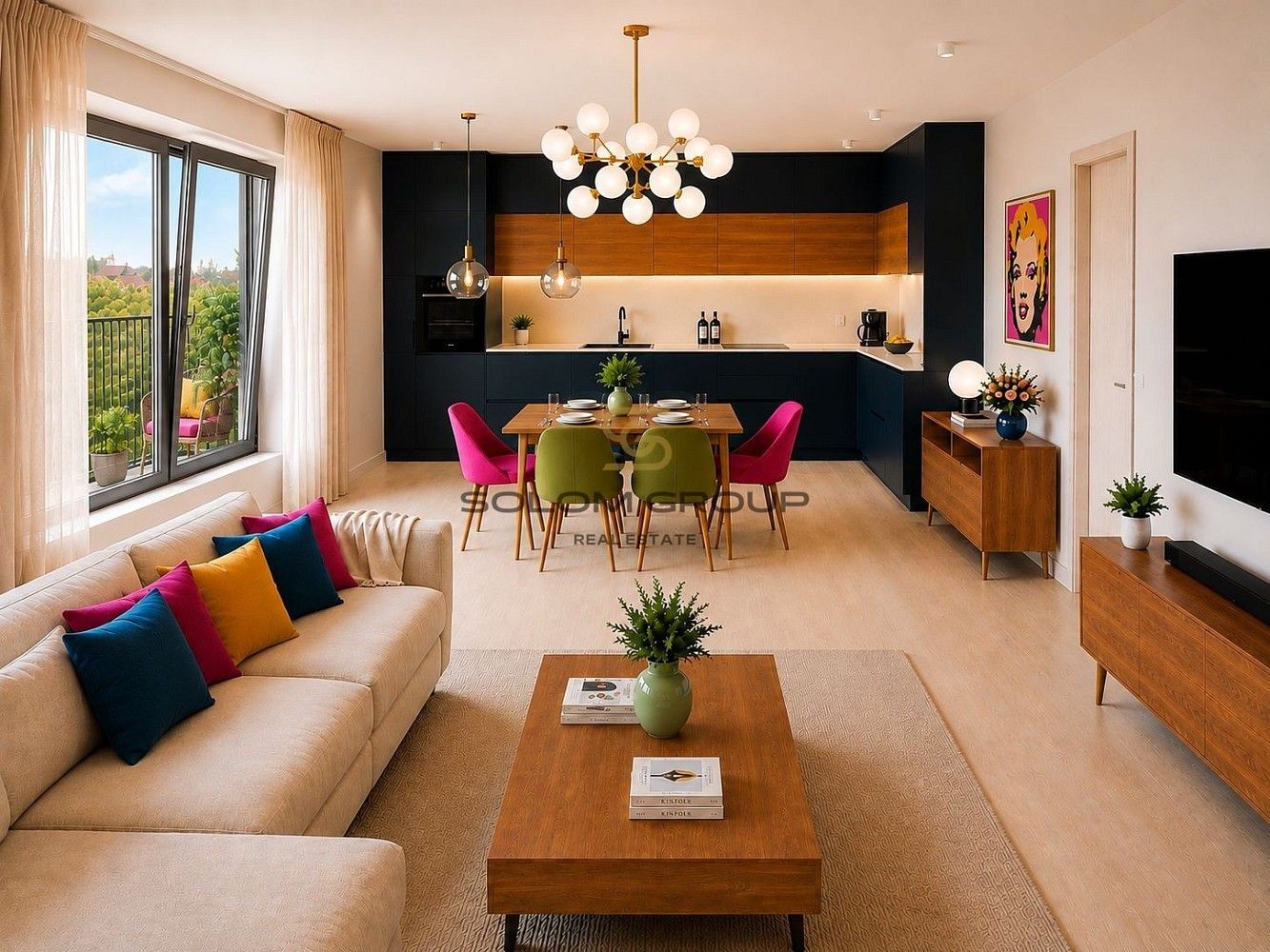 3+kk, Libeňská, Praha 8 - Čimice, 61 m² - 1