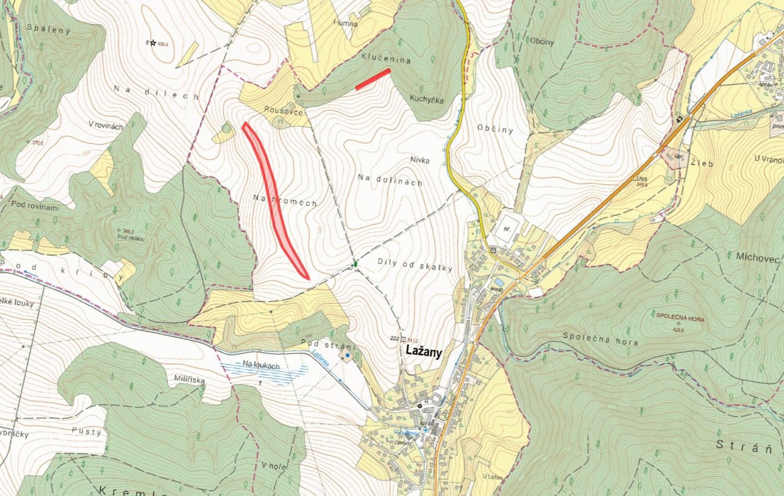 Zemědělský pozemek · Lažany, okres Blansko, Jihomoravský kraj - 3