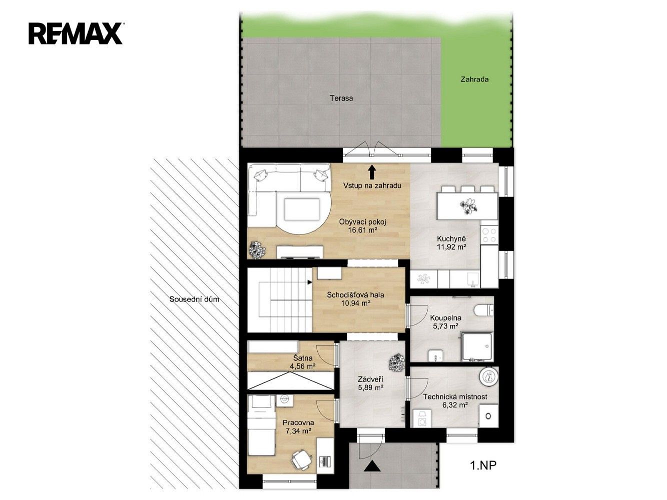 Prodej rodinný dům - Slaný, okres Kladno, Středočeský kraj, 134 m² - 5