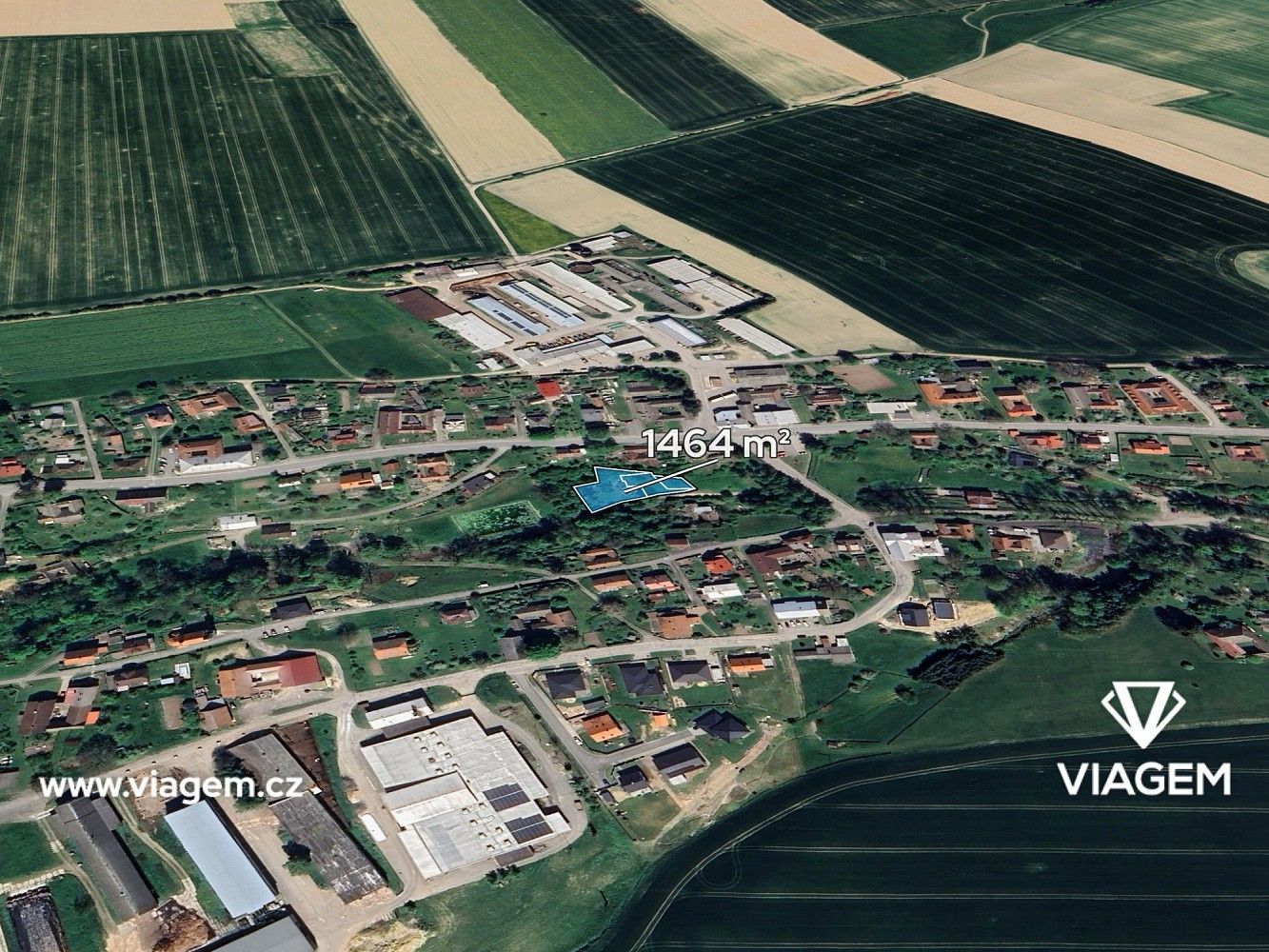 Zahrada, 1 464 m²