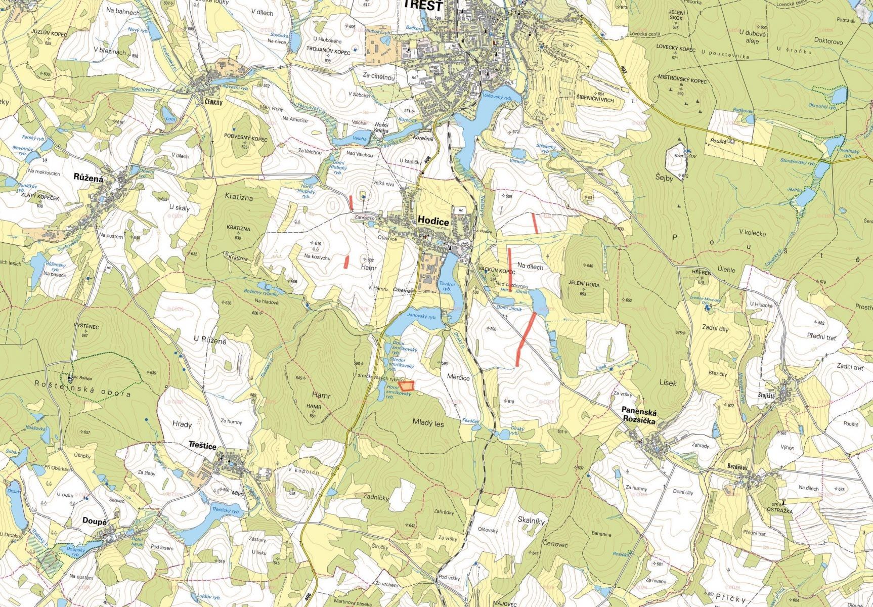 Prodej zemědělský pozemek - Hodice