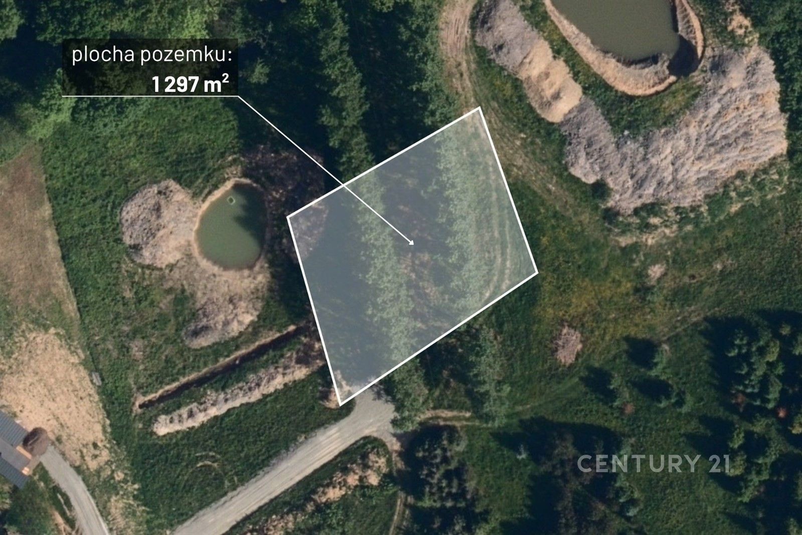 Zahrada, 1 297 m²