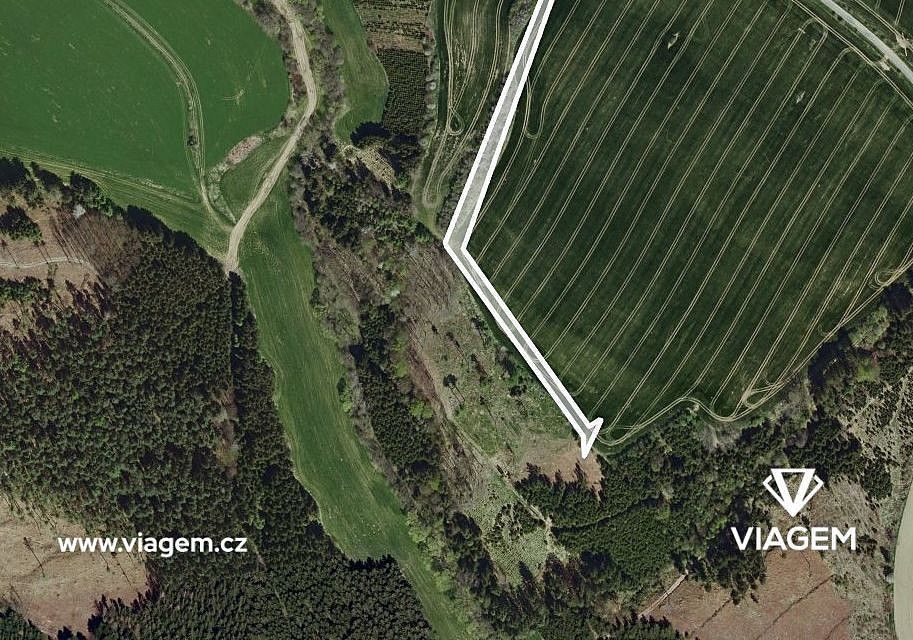 Zemědělský pozemek, 1 164 m²