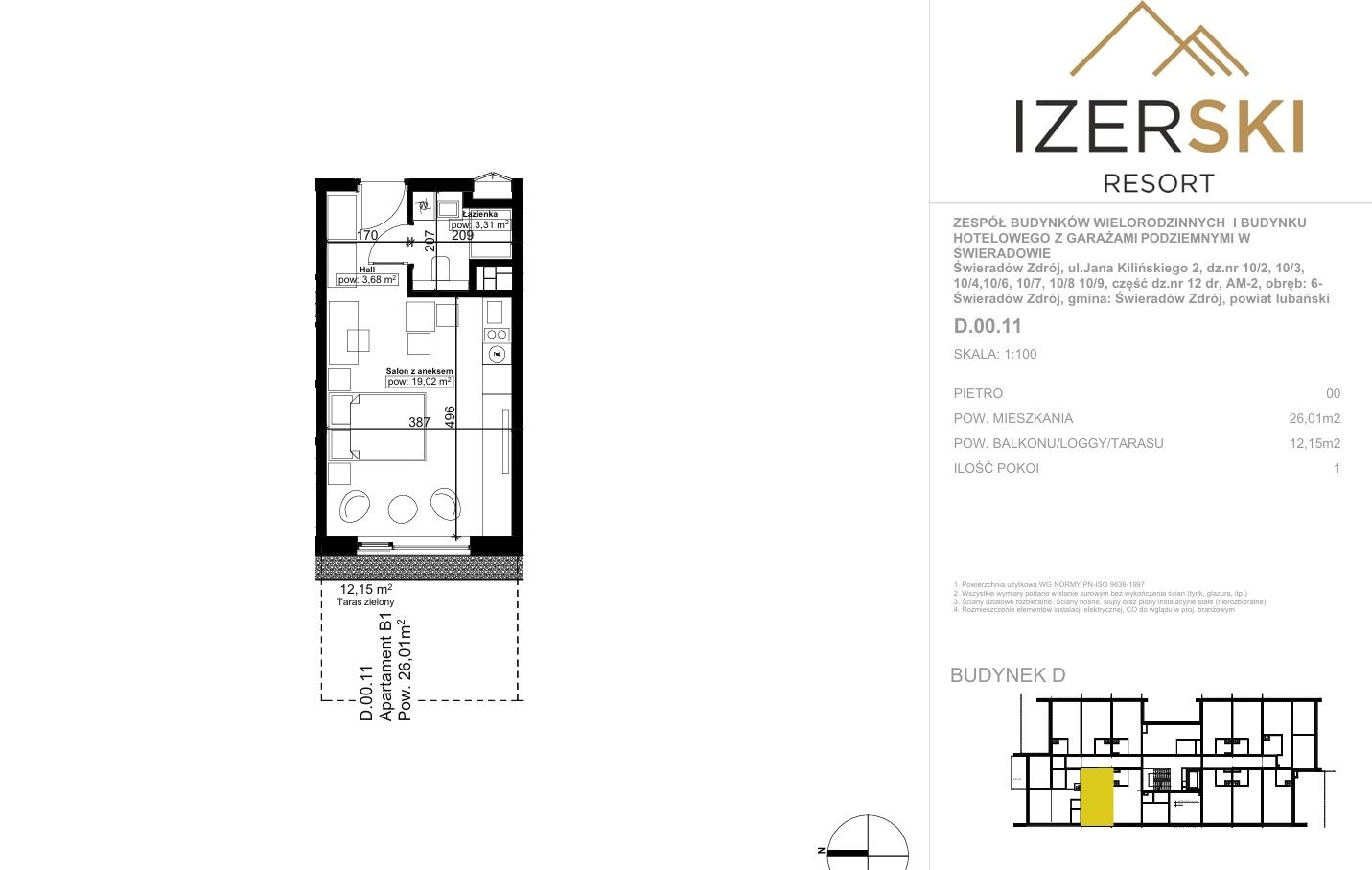 Byt 1+kk · 26 m² · Celní, Nové Město pod Smrkem - Nové Město pod Smrkem, Liberecký kraj - 4