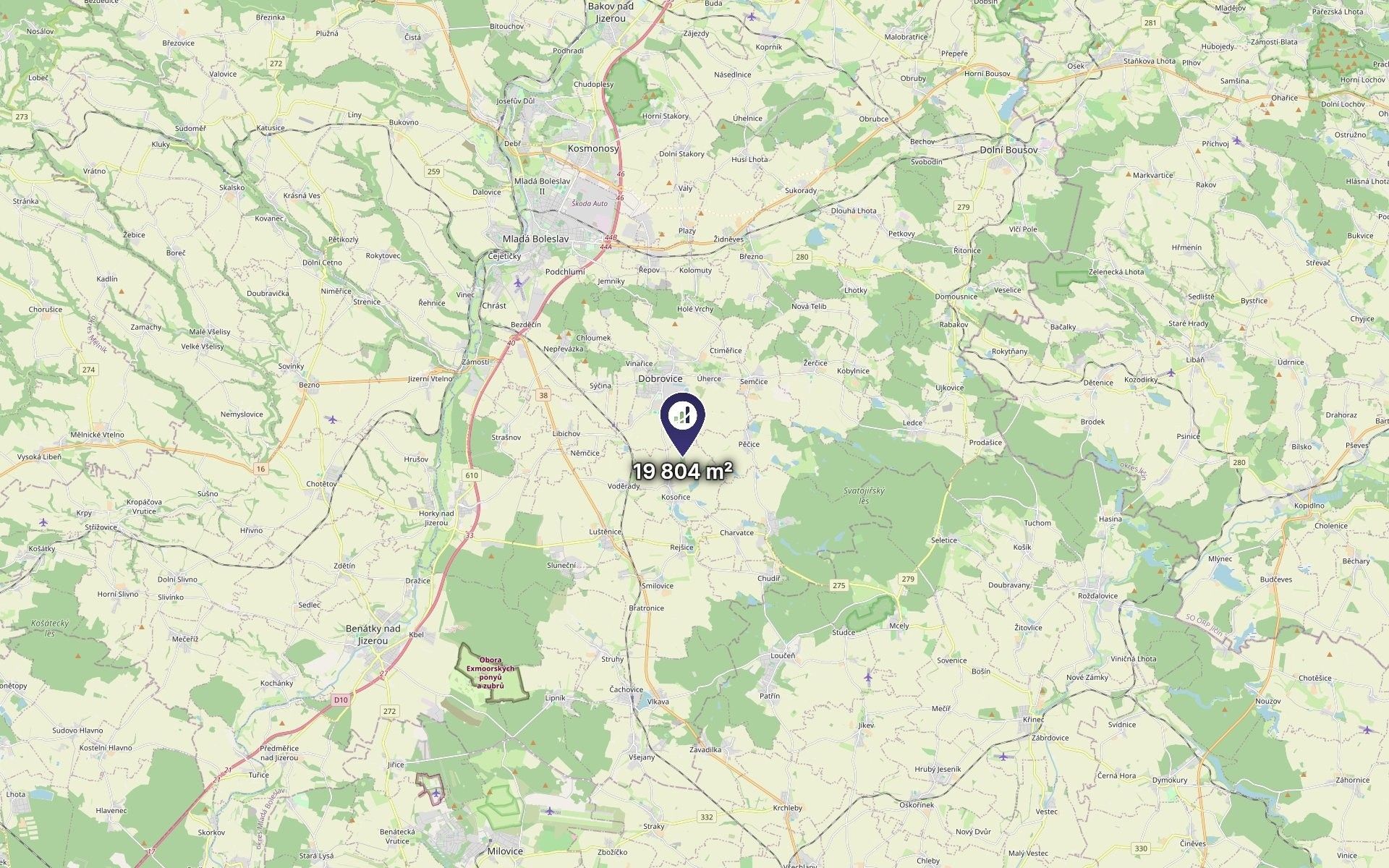 Zemědělský pozemek · 2 476 m² · Kosořice - 3