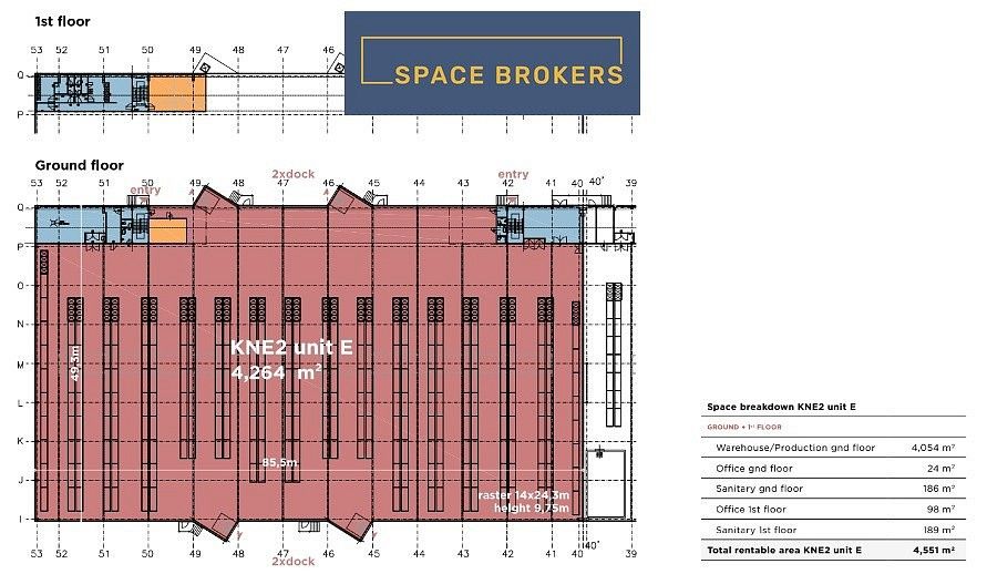 Pronájem sklad - Kněževes, okres Praha-západ, Středočeský kraj, 4 054 m² - 5