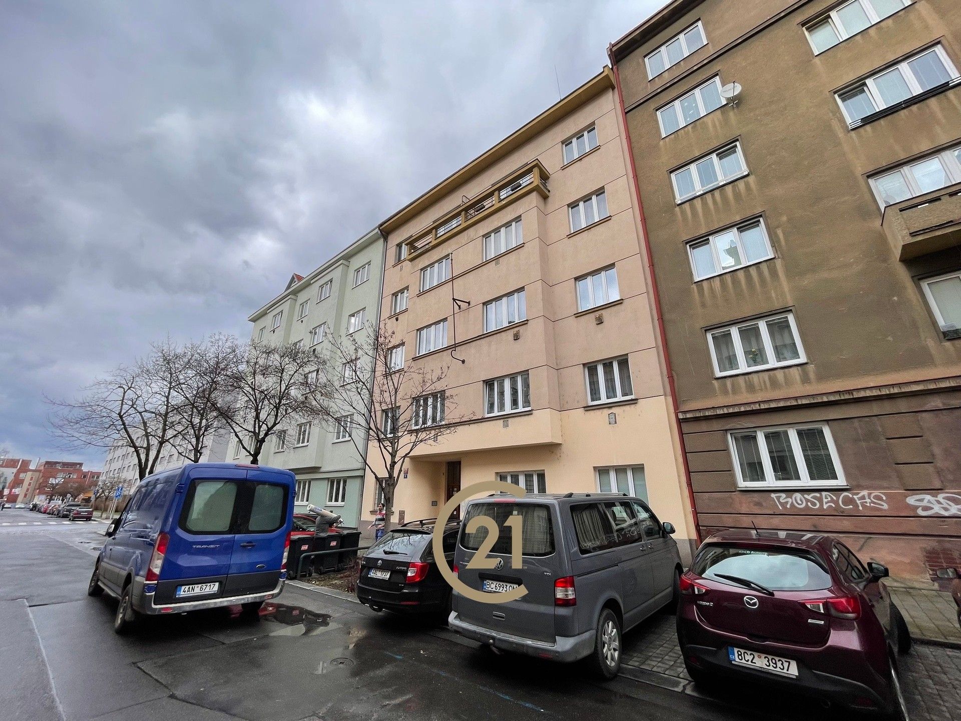 Pronájem byt 2+kk - Sámova, Vršovice, Praha, Česko, 44 m²