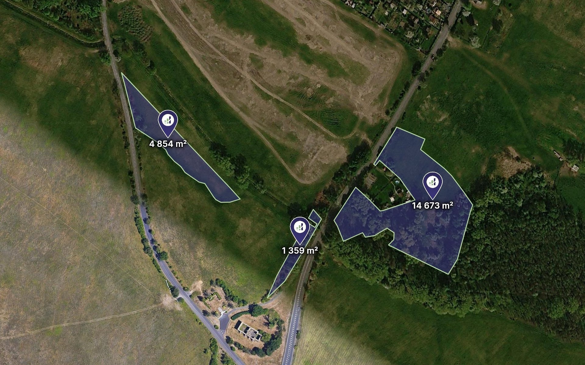 Zemědělský pozemek · 50 308 m² · Krupka - 2