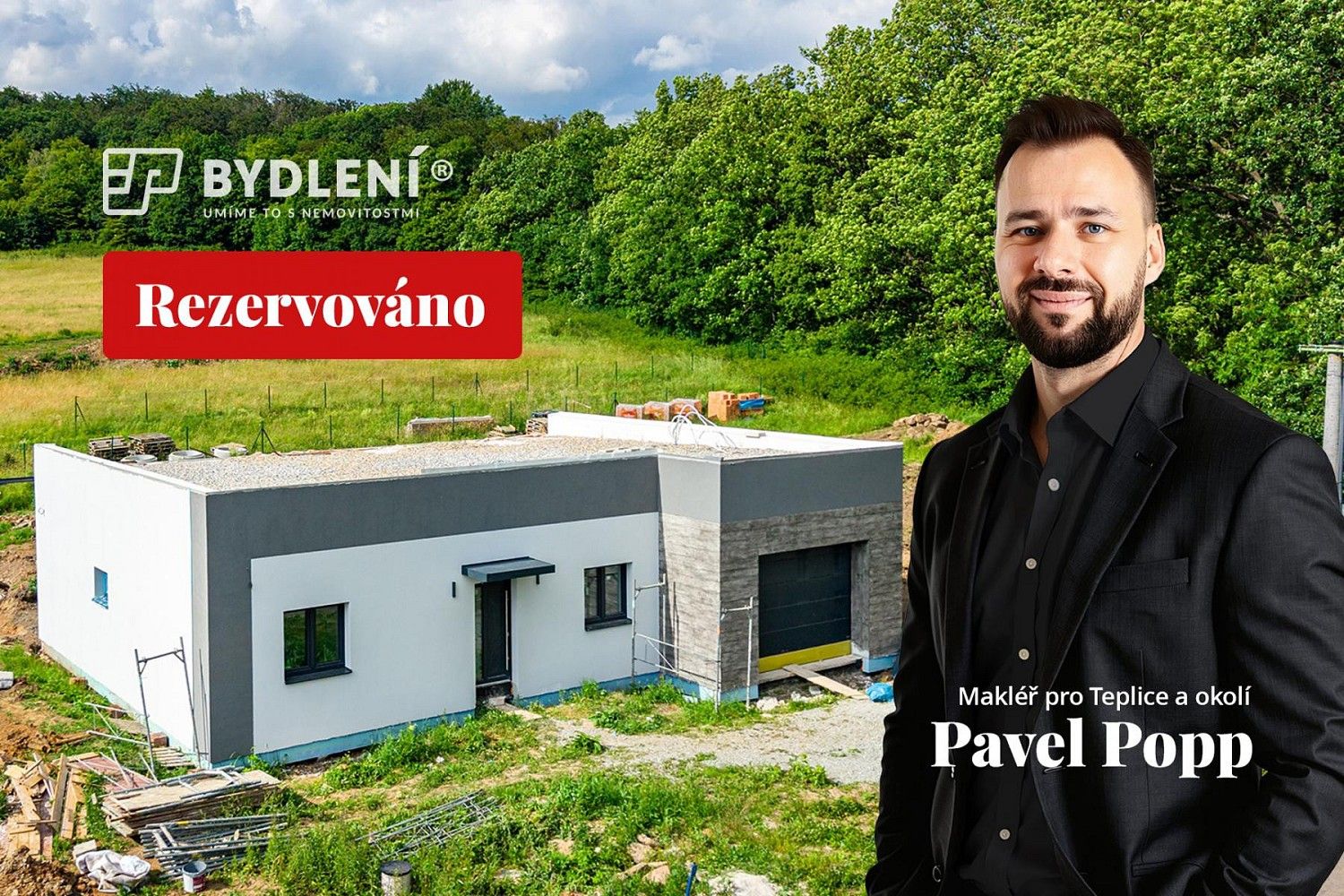 Rodinné domy, Košťany - Střelná, okres Teplice, Ústecký kraj, 147 m² - 1
