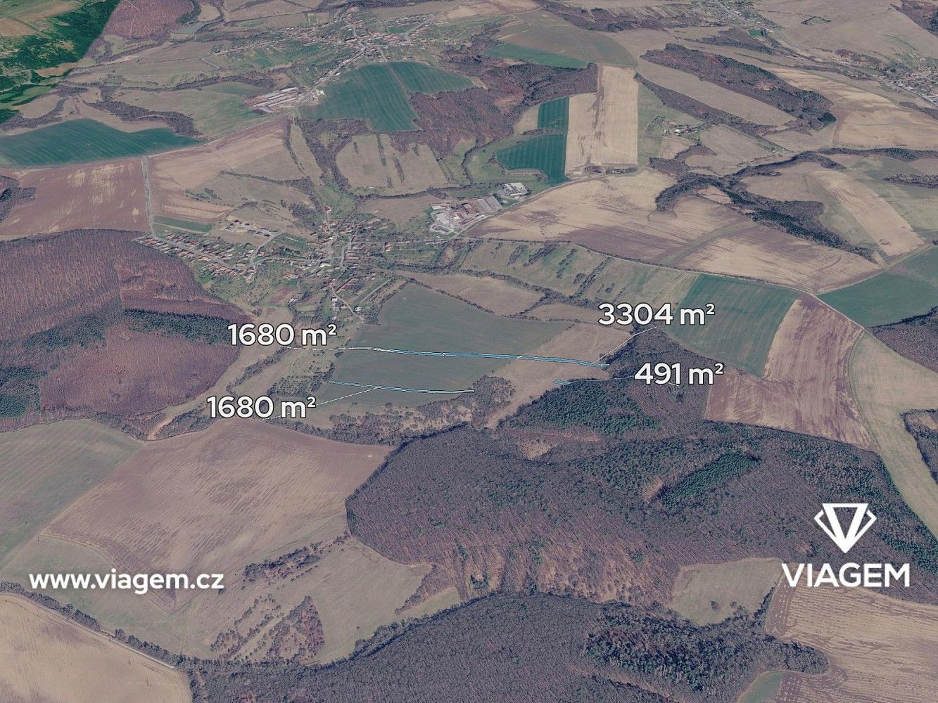 Zemědělské pozemky, Dobrkovice, okres Zlín, Zlínský kraj