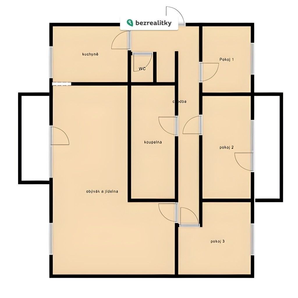 Prodej byt 4+1 - Volmanova, Čelákovice, 110 m²