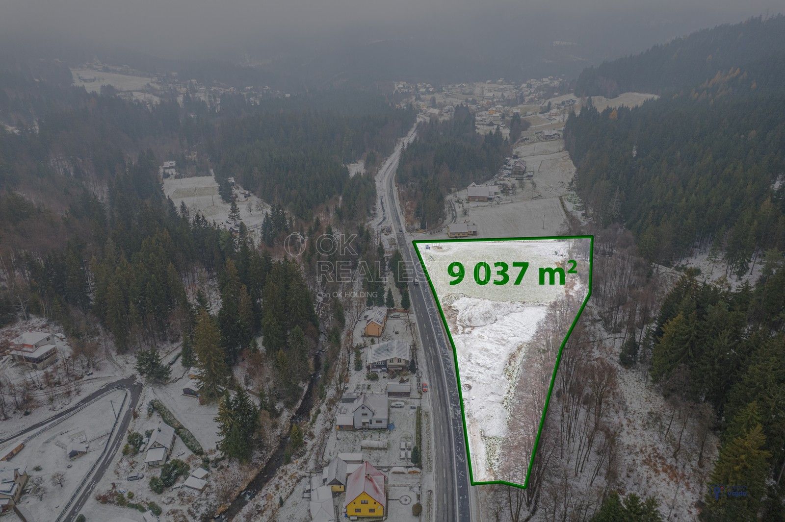 Prodej komerční pozemek - Horní Bečva, 9 m²